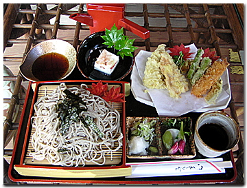 地鶏つけ蕎麦