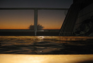 夕陽風呂