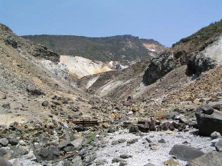 鉱山跡
